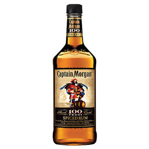 Captain Morgan 100 Proof Spiced Rum (750ml)