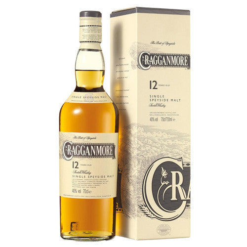 Cragganmore 12 Year Single Speyside Malt Scotch Whisky (750ml)