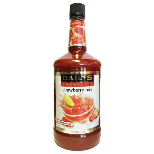 Dailys Strawberry Mix (non alcoholic 1.75L)