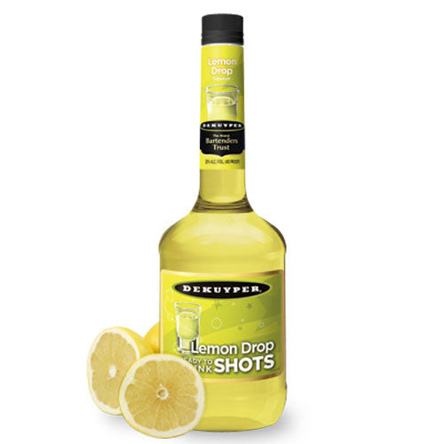 DeKuyper Lemon Drop Shots Liqueur (1 Liter)