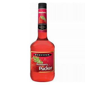 Dekuyper Pucker Strawberry Schnapps Liqueur (750ml)
