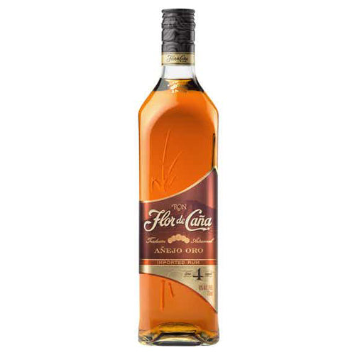 Flor de Cana 4 Year Gold Label Rum (750ml)