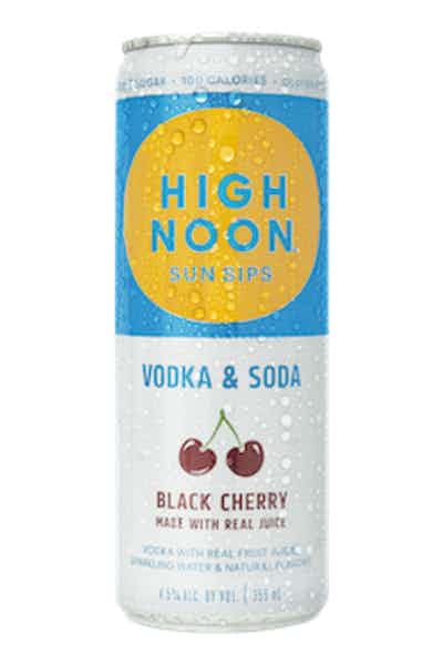 High Noon Black Cherry Hard Seltzer 4pk