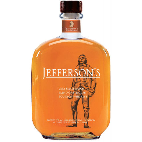 Jefferson's very small batch blend of straight bourbon whiskey