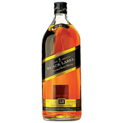 Johnnie Walker Black Label 12 Year Blended Scotch Whisky (1.75L)
