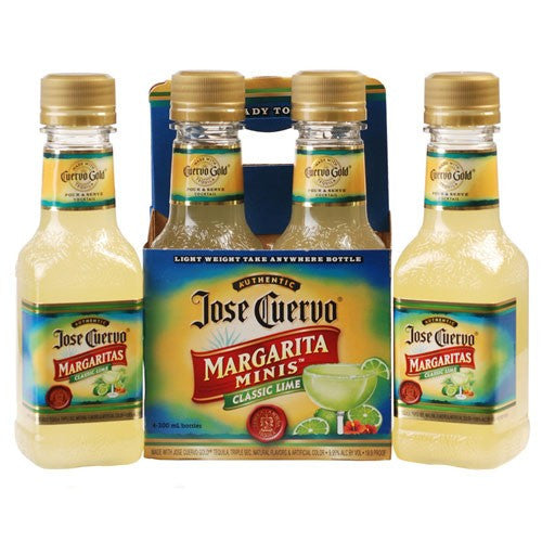 Jose Cuervo Margarita Minis Classic Lime Ready To Drink (4pk)