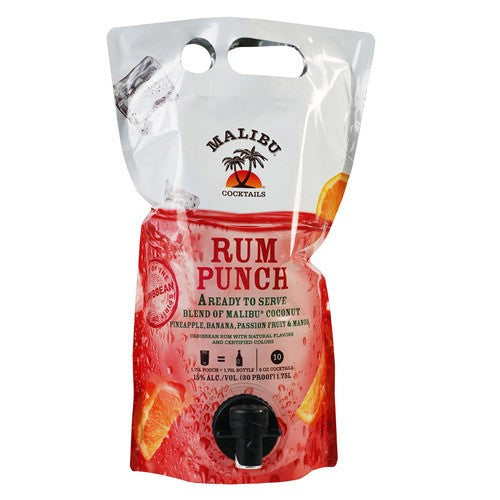 Malibu Cocktails Rum Punch Ready To Drink (1.75L)
