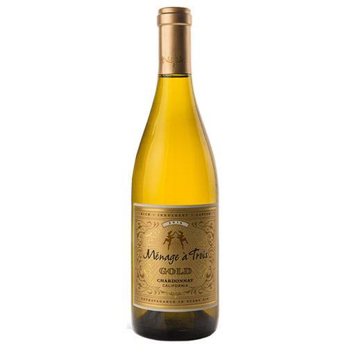 Menage a Trois Gold Chardonnay, California, 2019 (750ml)