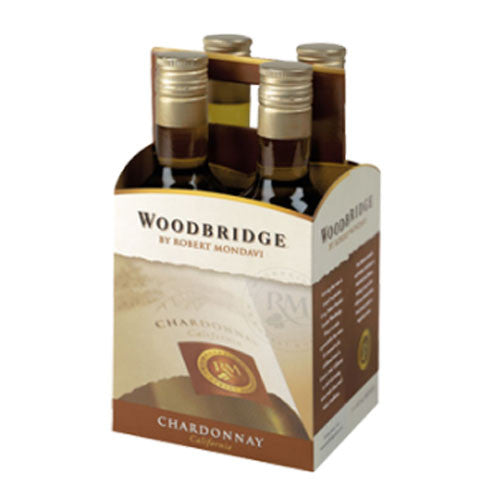 Mondavi Woodbridge Chardonnay, California, 4pk (187ml btls)