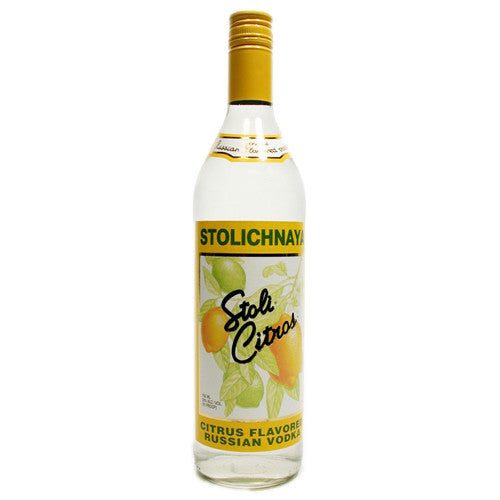 Stolichnaya Citros Vodka (750ml)