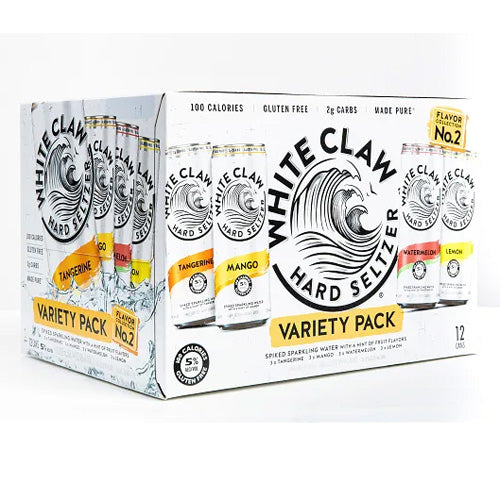 White Claw Hard Seltzer Variety Pack #2 (12pk 12oz cans)