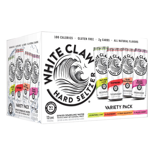 White Claw Hard Seltzer Variety Pack #1 (12pk 12oz cans)