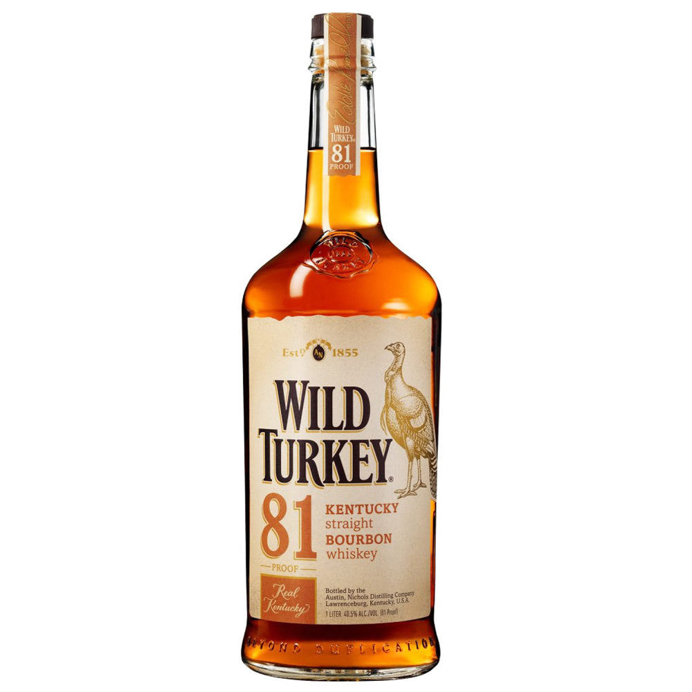 Wild Turkey 81 Kentucky Straight Bourbon Whiskey (750ml)